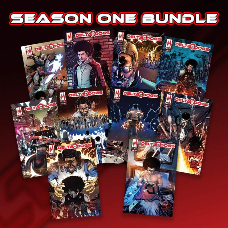 Delta Dogs Issue 1-10 Physical Book